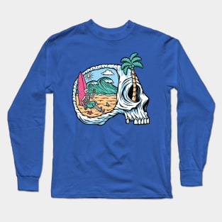 SKELETON SUMMER Long Sleeve T-Shirt